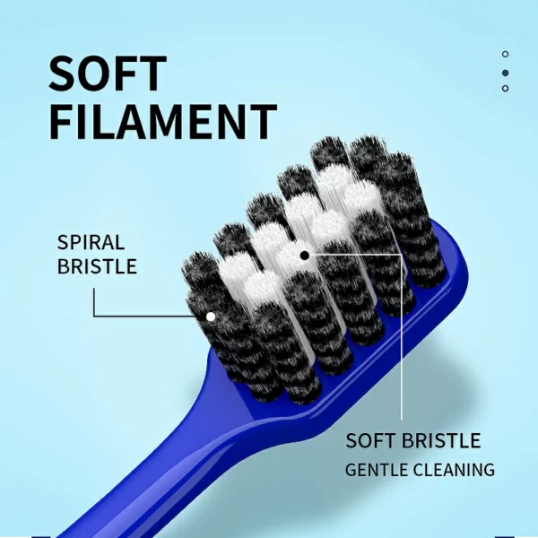 Spiral Soft Bristle Toothbrush DB007