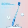 OralGos Wide Head Soft Bristle Toothbrush DB029