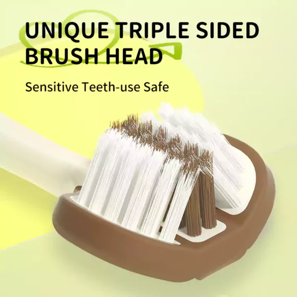 Three-Sided Toothbrush | Deep Clean| For Kids