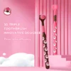 3-sided toothbrush manual toothbrushes tooth brushes soft adult