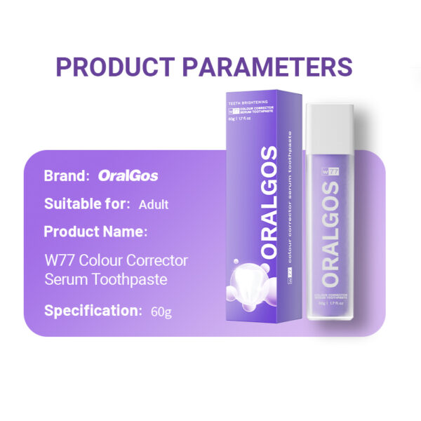 Colour Corrector Whitening Serum Toothpaste