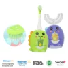 OralGos DB209 Dinosaur-Themed U-Shaped Electric Toothbrush