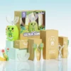 OralGos DB209 Dinosaur-Themed U-Shaped Electric Toothbrush