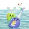 OralGos DB209 Dinosaur-Themed U-Shaped Electric Toothbrush