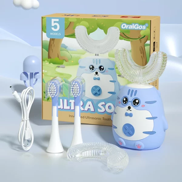 OralGos DB213 Kids U-Shaped Electric Toothbrush