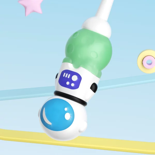 TOYAX MO001 Manual Baby Toothbrush with Astronaut Handle (Ages 0–3)
