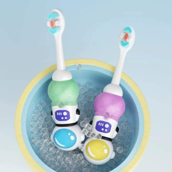 TOYAX MO001 Manual Baby Toothbrush with Astronaut Handle (Ages 0–3)