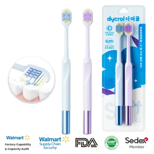 dycrol KR685 Ultra-Soft Bristle Toothbrush for Sensitive Gums